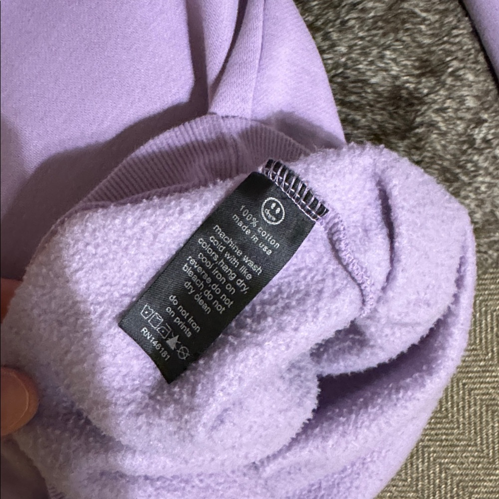 DREW House Lavender Pullover Long Sleeve Unisex Hoodie Adult Medium - Picture 11 of 16